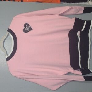 Juicy couture sweatshirt pink size small